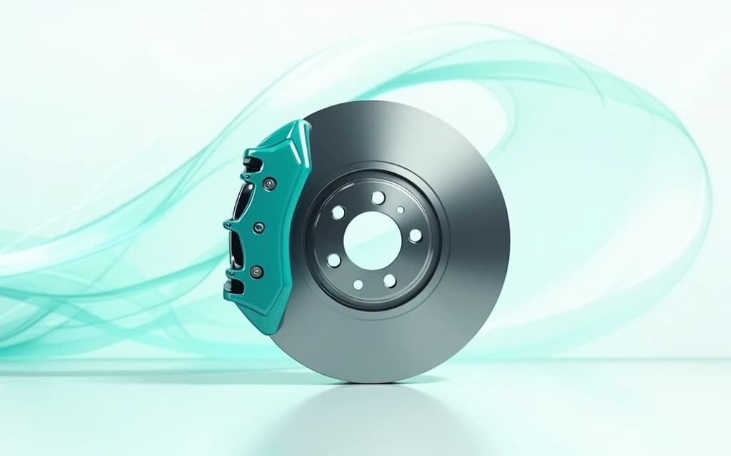 Brake disc and caliper