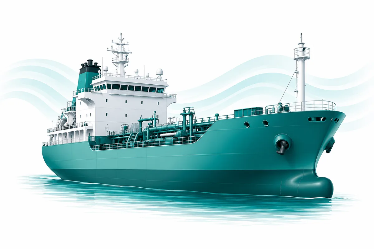 Cargo container vessel