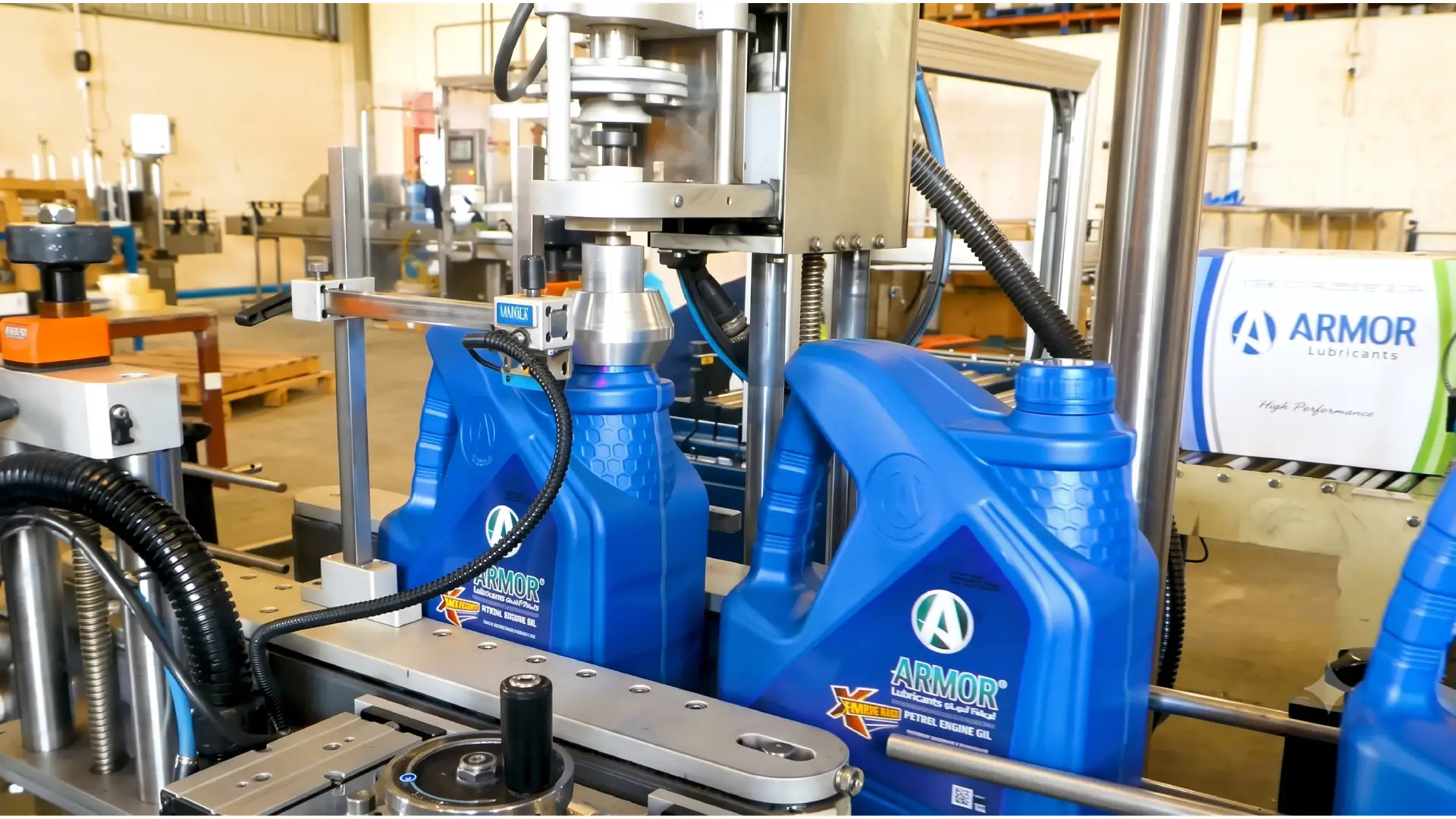 Armor Lubricants filling operations